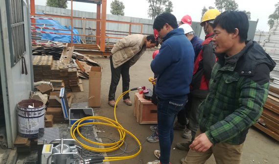 中空液压扳手TYD-SHW3交付上海建工七建